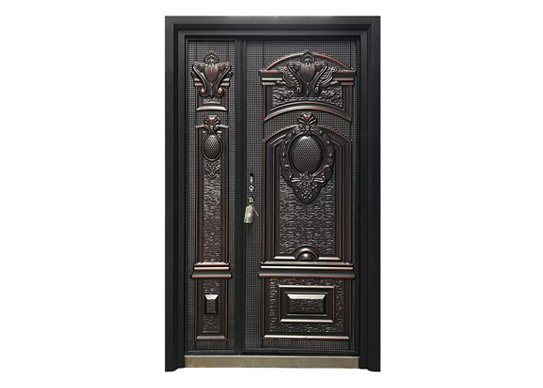 A integração perfeita de portas de alumínio de luxo com propriedades high-end