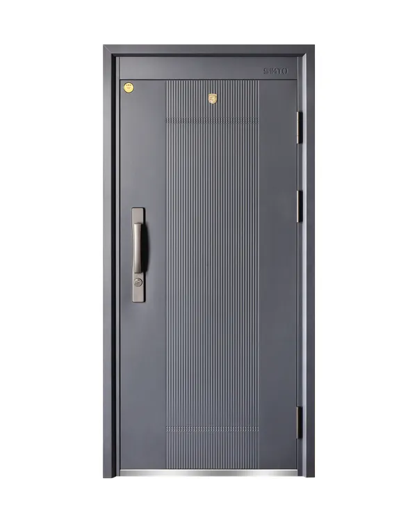 A porta de aço inflexível: um símbolo da defesa doméstica moderna