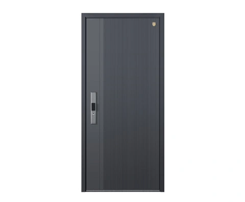 Portas de aço único de aço inoxidável para casa